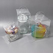 PET 투명 포장박스, 100개, 10번(4호)