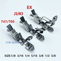 Ex pegasus 700747 juki 251439146714 jack 7989886800c4 조절식 압력 발 오버록 산업용 재봉틀 부품, 700 747 3-8