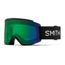 Smith Squad XL 스노우 고글 블랙크로마팝 에브리데이 그린 미러, Alder Geo Camo