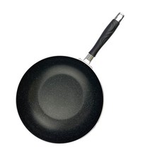 국산 일반 마블코팅 튀김팬 궁중팬 튀김팬 웍 업소용, W24cm