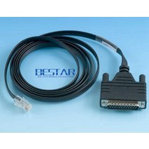 1.8M 6FT DB25 to RJ45 네트워크 라우터 케이블 CAB-CONAUX 콘솔 cisco 2509-RJ 2511-RJ NM-16A NM-32A, 한개옵션0