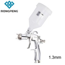 페인트건 페인트분사기 에어스프레이건 RONGPENG 스프레이 건 프로 페인팅 수성 에어 브러시 R500 1.3/1.4/1.5/1.7/2.0mm 노즐 페인트, [01] R500 1.3mm, R500 1.3mm
