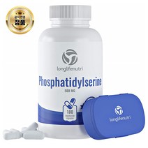 Phosphatidylserine 500mg 포스파티딜세린 500mg 180정, 1개입, 1개