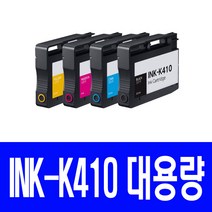 삼성전자 INK-K410 SL-J2920W J2960FW SLJ2920W SLJ2960FW 비정품잉크, 1개, 노랑 대용량 호환잉크