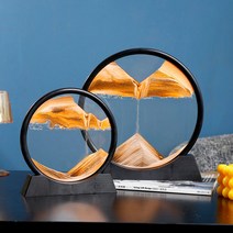 샌드아트 인테리어 모래시계 거실 가정용 실내용 전시, 핑크 스퀘어 10인치