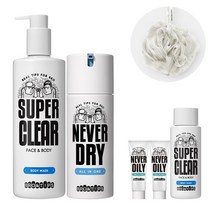 브로앤팁스 네버 드라이 올인원 120ml+바디워시 480ml, 없음
