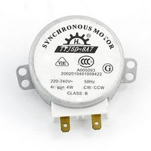 싱크로너스 모터 TYJ50-8A7 4 rpm ac 220 v240 v cwccw w 마이크로 웨이브 오븐 턴 테이블 동기 모터, 한개옵션0