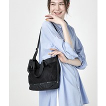 레스포삭 메쉬 스몰 토트백 블랙