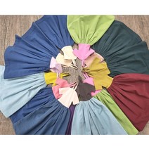 핸드메이드 무명 한복 원피스 주방수건 핸드타올, 7번 핫핑크&연두