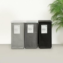 비즈컴 에이스 휴지통 대 50L 대용랑 분리수거함 쓰레기통 재활용함 스윙, 그레이