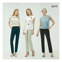 [도티] [DOTTI] 여성 트리코트 트윌 팬츠 3종(TTSW_1)