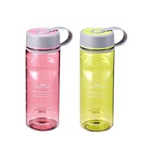 [홍스타]락앤락 비스프리 물통 650ml 2가지 색상 휴대용 물통 스포츠 물통, 락앤락 투톤스파우트 물병650ml(그린) 1개