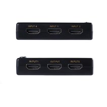 모니터 분배기 셀렉터 HDMI 호환 스위처 4K 1080P 5x1 3x1 스위치 선택기 5 in 1 out 비디오 3 TV용 리모컨 포함, 13630