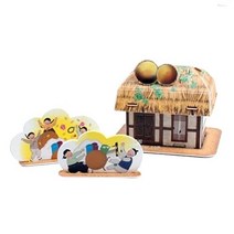 종이 초가집 만들기 모형 DIY 동화 흥부와놀부 제작