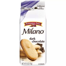 [미국 직배송]페퍼리지 팜 밀라노 다크 초코렛 쿠키 170g Pepperidge Farm Milano Dark Chocolate Cookies, 1개