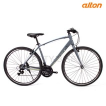 탑원 하이브리드자전거 출퇴근용 2023 알루미늄, 380, 완조립, 베이지