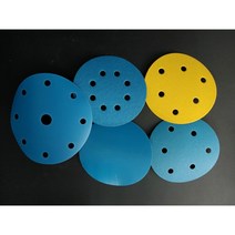 디어포스 원형 흡진사포 벨크로페파 5인치6홀/ 8홀/ 무홀/ 6인치 9홀, SA331(필름) 6인치9홀, 600방(100장)