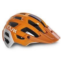 카스크 렉스 WG11 헬멧 - 오렌지/화이트 자전거 헬맷 457578, EU M (52-58 cm)