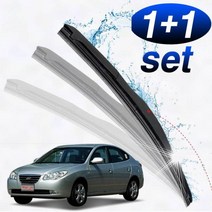 아반떼HD 와이퍼 600mm450mm 세트 하이브리드와이퍼 차량용품 자동차와이퍼 아반떼HD용품 아반떼HD튜닝 자