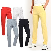 제로골프 남성용 허리 숨김밴딩 골프바지 봄 여름 가을용 슬림핏 신축성 빅사이즈 골프웨어