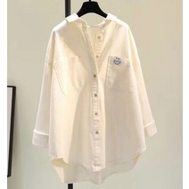 휴드 해피 스마일로고 파스텔링 셔츠 3COLOR