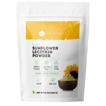해외 Kate Naturals Sunflower Lecithin 해바라기 레시틴, 3개