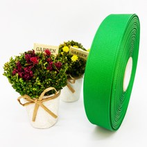 포장 리본 끈 제이제이리본 골직리본5mm 10mm 60컬러 (길이 45M 90M ) 공단리본, 12초록, 5mm(90M)