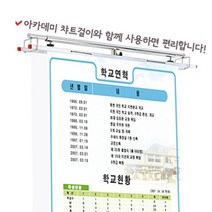 프레젠테이션 발표회 차트걸이 신문철 화일클립보드 메모보드