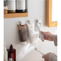 벽걸이 치약 홀더 집게