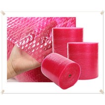 0.04T 제전(핑크)에어캡 정전기방지에어캡 재전에어캡 뽁뽁이 50cm 100cm, 0.04TX100cmX50M(핑크)