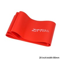 튜브리스 튜블리스 튜블러 타이어 펑크방지 라이너 자전거 림 테이프 스노우 마운틴 바이크, 협력사, 20인치 레드 80mm