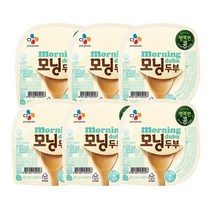 cj제일제당 모닝두부플레인140gx6개, 1세트, 140g
