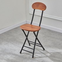 손님용 접이용의자 기대는 교회 예배 개인 의자, 오크우드