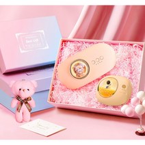 손난로 미니 휴대용 폭발 방지 충전식 가지기 편한, 조명 선물 상자 + 노란색 따뜻한 궁전 벨트3