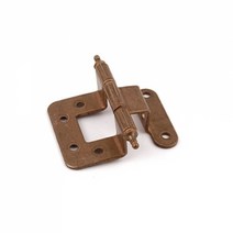 철부자 z경첩밤색 2인치 2.5인치 가구경첩, 2인치 (1개)