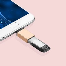리브이마켓 메탈 C타입 OTG 젠더 usb 3.0 지원 연결, 다크그레이