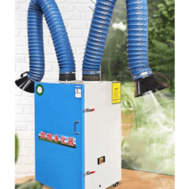 모바일 용접 흄 훈제 연기 흡입기 땜납 청정기 집진기, EIA 인증싱글암 1.1kw