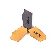 절삭공구홀더 카바이드 인서트 슬롯형 SP200 10 개 메탈 홈 가공 절삭 CNC 선반 터닝 툴 거치대 용, 04 SP300 PC9030