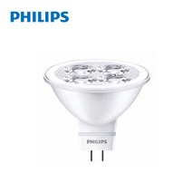 필립스 LED MR16 5W 할로겐 램프 투광기 천장 등 간접 조명 포인트 PHILIPS, 2700K 전구색, 1개