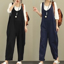 마더라이크 오버핏 임산부 멜빵바지 9321