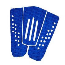 서핑보드 해변 카이트 패들 카누 3 조각 eva 테일 패드 데크 그립 트랙션 163, 푸른