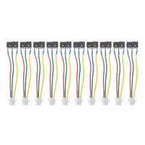 가스히터 난로 파츠 수리 10pcs 가스 온수기 마이크로 스위치 3 선 작은 온-오프 제어 스플린터없이, 한개옵션0