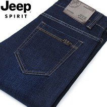 톰청바지 JEEP 봄 가을스타일 스트레이트핏 일자 스판 비지니스 캐쥬얼 블랙 겨울 후한 돈 남성의류 4009499387
