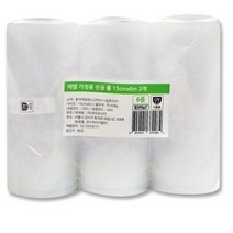 에펠 가정용 진공 포장 비닐 팩 15cm x 6m, 9개입