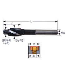[공구만세]와이지원-3035520 카운터보어/4.0mm/8.0##*boba3464