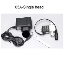 물고기 탱크 CO2 솔레노이드 밸브 입력 전압 AC100-240V 출력 DC12V 압력 감소 액세서리, 01 05A-Single head_01 US-plug