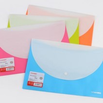 똑딱이 A4 플라스틱 서류 봉투 대용량 파일 케이스 시험지 계약서 문서 보관 정리 문서고 서류함