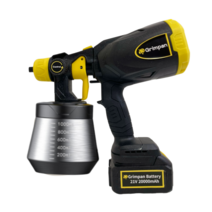 [한글설명서 제공] 그림판 페인트 스프레이건 유선 무선 전동 분사기 후끼 도장기 에어리스 분무기 독일기술 프리미엄, 무선배터리1개, 1개