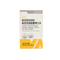 비오틴 5000 비타민B 컴플렉스9 6개월분
