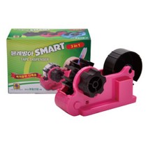 [원일] 물레방아 테이프컷터기 스마트 색상랜덤발송